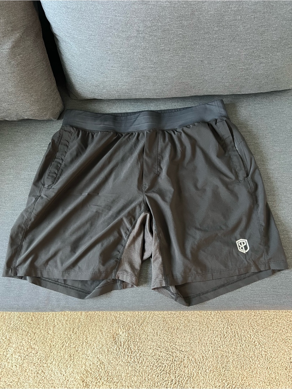 Born Primitive Men's Athletic Shorts - Black